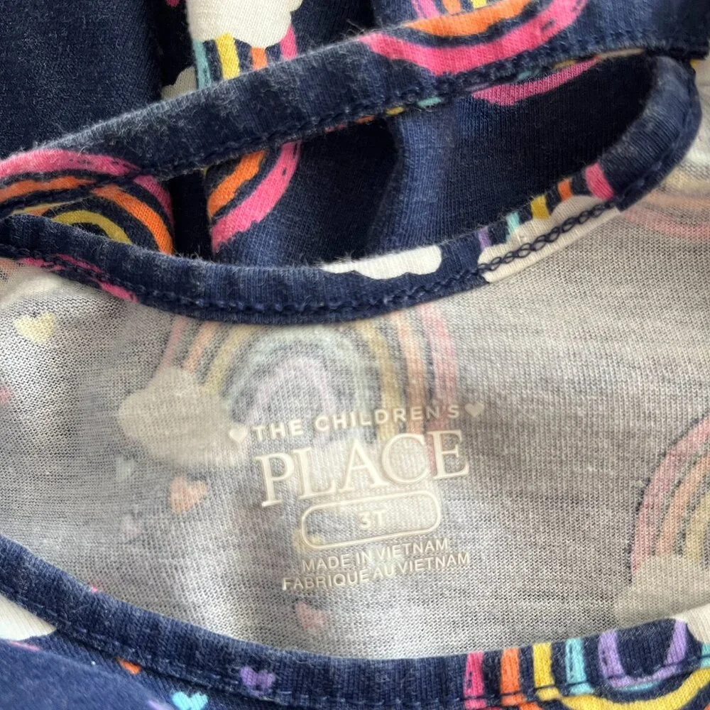 The Children's Place rainbow dress 3T